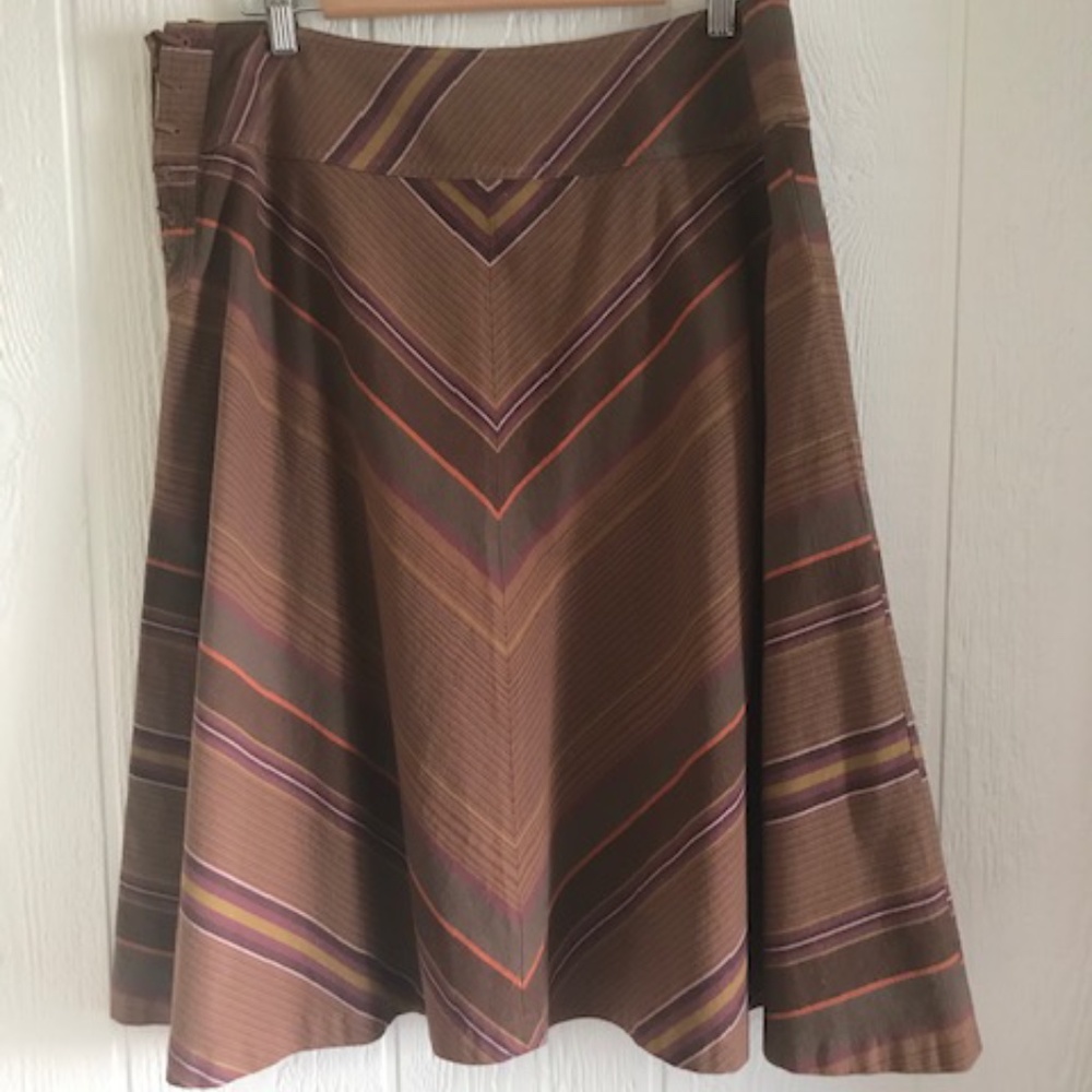 LAUREN RALPH LAUREN GEOMETRIC NATIVE INSP. SKIRT12 - Picture 4 of 5